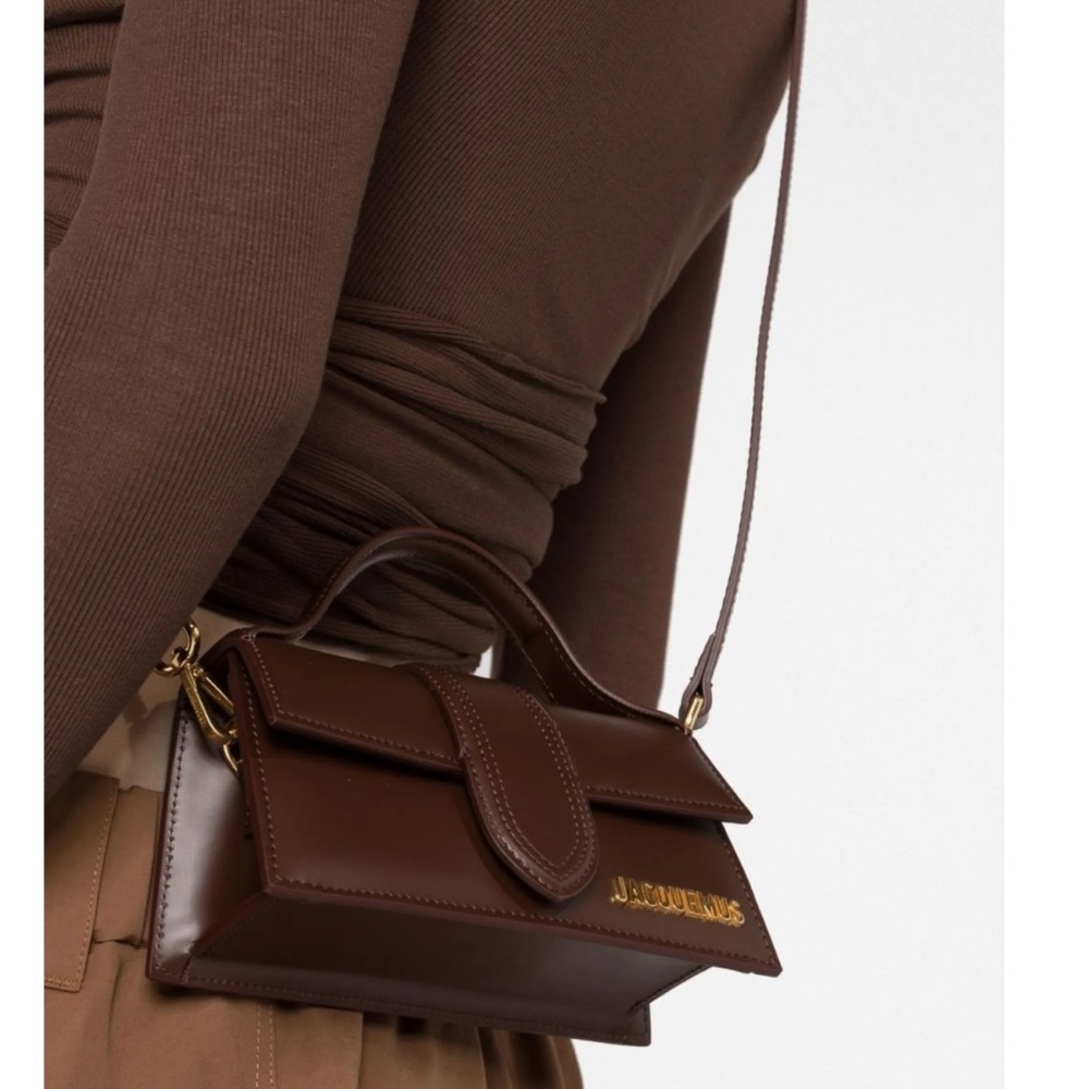 JACQUEMUS Le Bambino mini top handle crossbody bag - Picture 3 of 6
